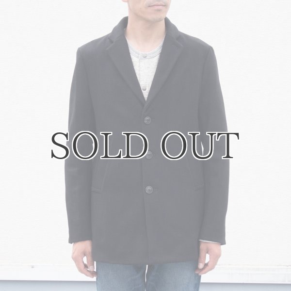 画像8: 840gピュアウールメルトンショート2WAYチェスターコート 【送料無料】 / Audience (8)