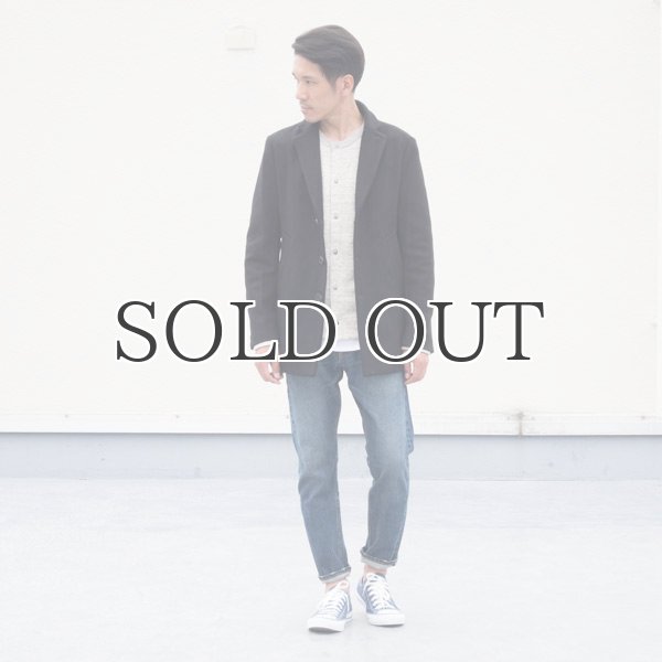 画像5: 840gピュアウールメルトンショート2WAYチェスターコート 【送料無料】 / Audience (5)