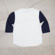 画像9: オールドプリント"HARVARD"ヴィンテージセットインベースボールアンダーTEE / Audience (9)