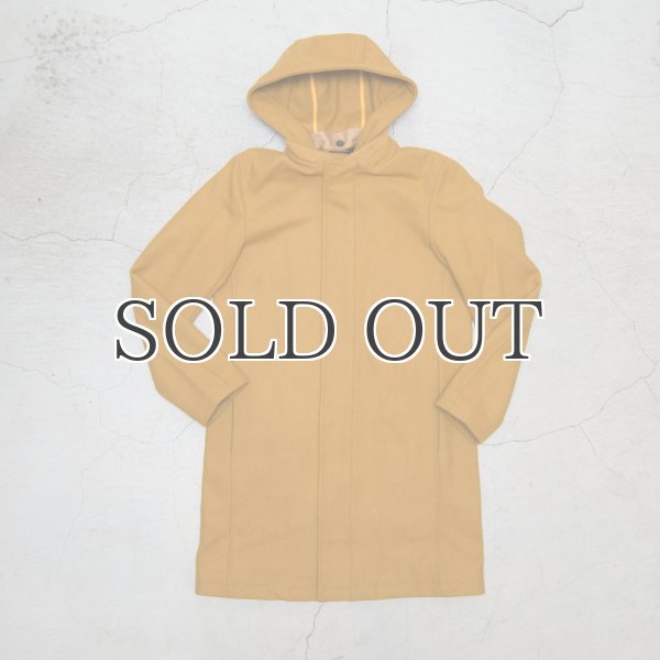 画像16: 840gピュアウールメルトン脱着フードノーカラーコート 【送料無料】 / Audience (16)