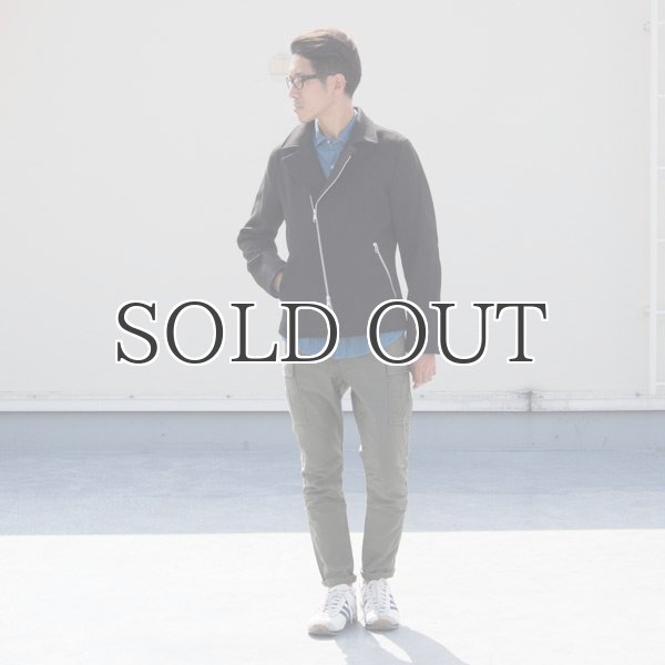 画像11: 840gピュアウールメルトンライダースジャケット 【送料無料】 / Audience【取寄せ対応可能】 (11)