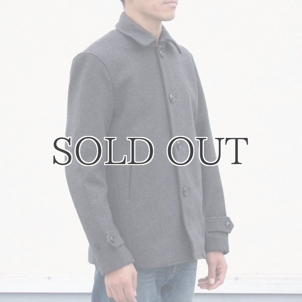 画像6: 840gピュアウールメルトンステンカラージャケット 【送料無料】 / Audience (6)