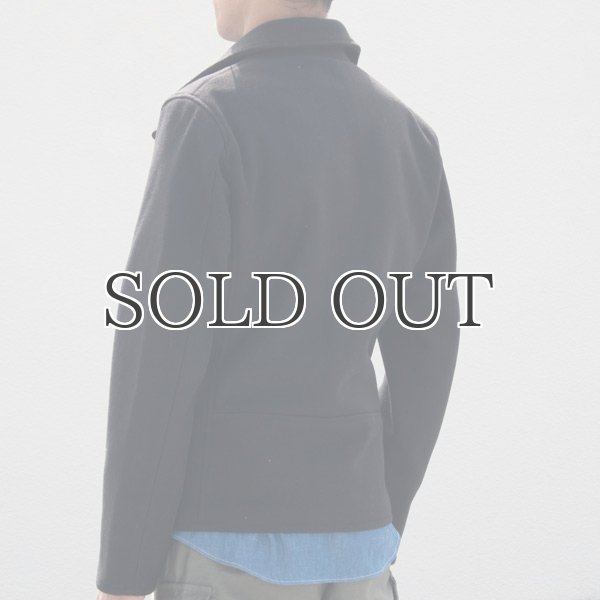 画像9: 840gピュアウールメルトンライダースジャケット 【送料無料】 / Audience【取寄せ対応可能】 (9)