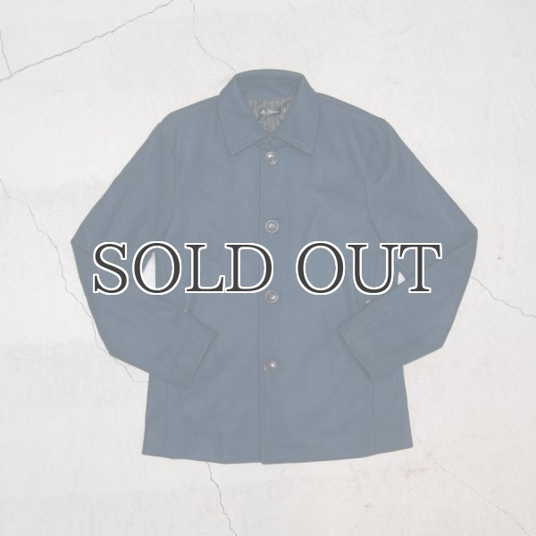 画像12: 840gピュアウールメルトンステンカラージャケット 【送料無料】 / Audience (12)