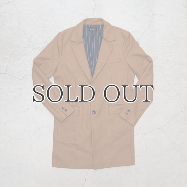 画像11: 550gピュアウールメルトン2ボタンチェスターコート [Lady's]【送料無料】 / Audience【取寄せ対応可能】 (11)