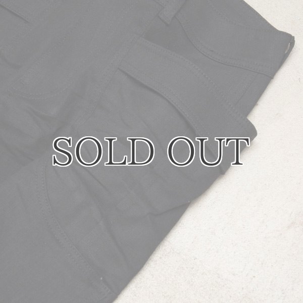 画像8: 黒×黒ガーデニングクロップドデニムパンツ【送料無料】/ Audience (8)