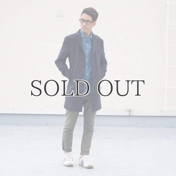 画像7: 550gピュアウールメルトン3Bチェスターコート 【送料無料】 / Audience【取寄せ対応可能】 (7)