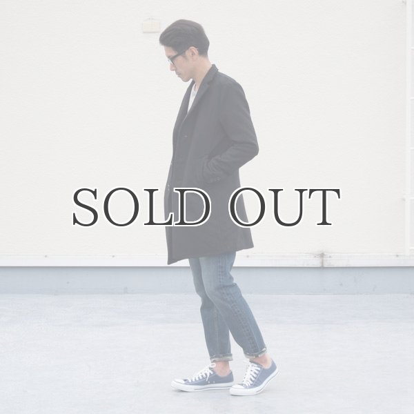 画像6: 550gピュアウールメルトン3Bチェスターコート 【送料無料】 / Audience【取寄せ対応可能】 (6)