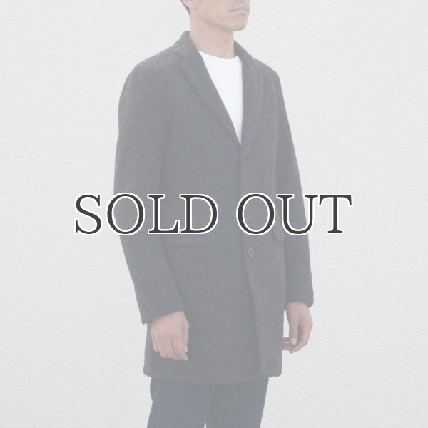 画像8: スライバーウールニット3ボタンチェスターコート  【送料無料】  / Audience (8)