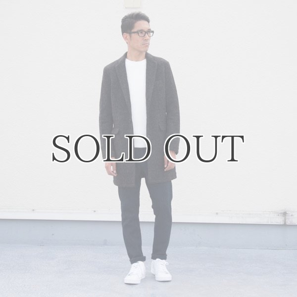 画像5: スライバーウールニット3ボタンチェスターコート  【送料無料】  / Audience (5)