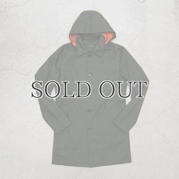 画像14: ボンディングツイル脱着フード付ステンカラーコート [Lady'S] 【送料無料】 / Audience (14)