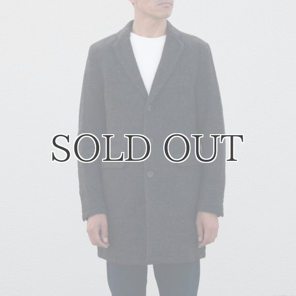 画像7: スライバーウールニット3ボタンチェスターコート  【送料無料】  / Audience (7)
