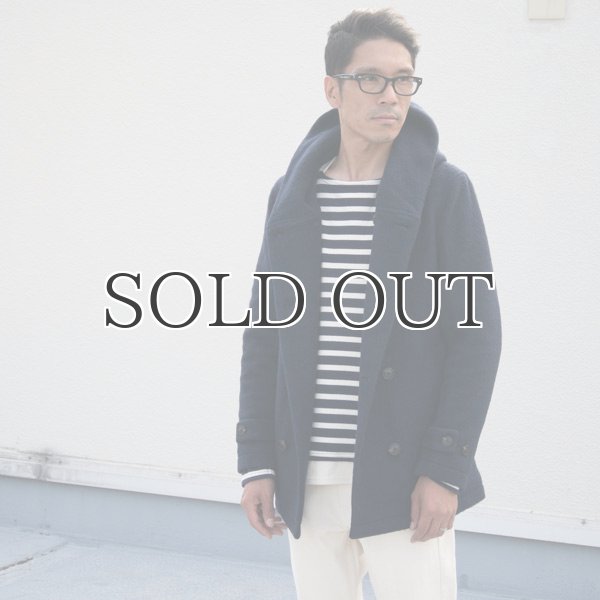 画像9: スライバーウールニットショールカラーフードPコート 【送料無料】 / Audience (9)