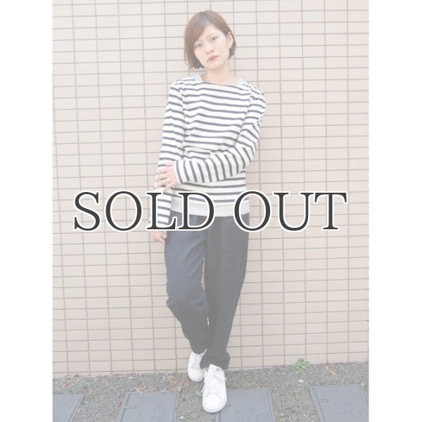 画像13: ネップウールツイードイージーワイドアンクルパンツ / Audience (13)