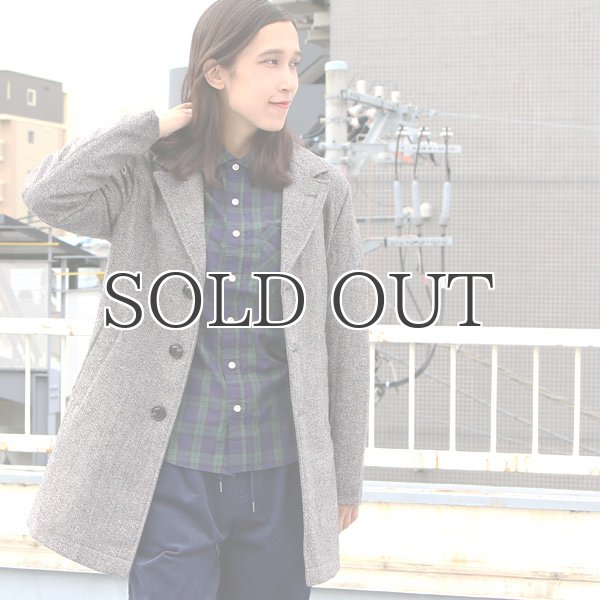 画像4: ネップウールツイードキルトスタンドカラーコート [Lady's] 【送料無料】/ Audience (4)