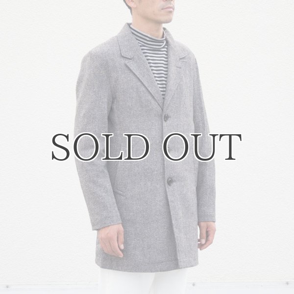 画像6: ネップウールツイードキルトスタンドカラーコート【送料無料】 / Audience (6)