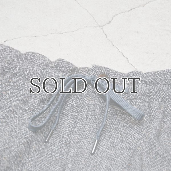 画像9: ネップウールツイードイージーワイドアンクルパンツ / Audience (9)