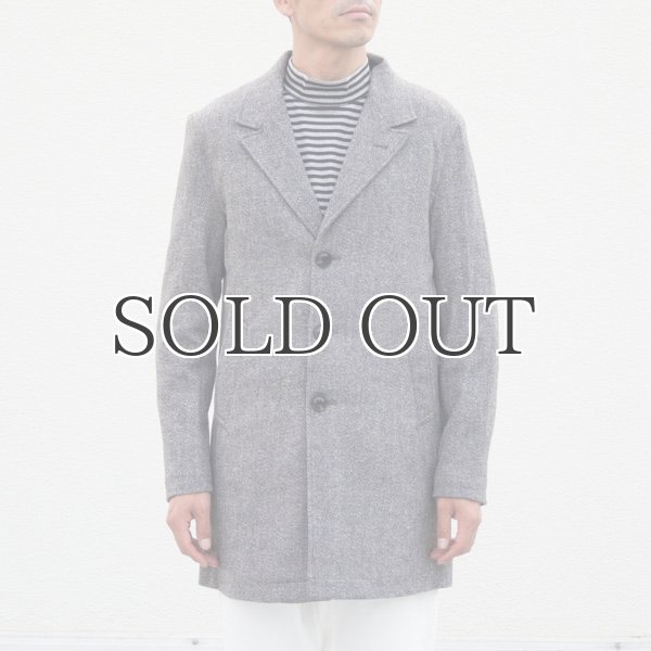 画像5: ネップウールツイードキルトスタンドカラーコート【送料無料】 / Audience (5)