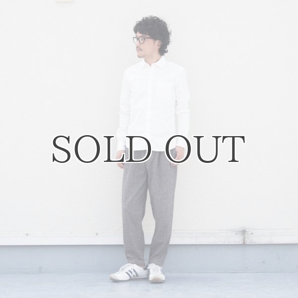 画像8: ネップウールツイードイージーワイドアンクルパンツ / Audience (8)