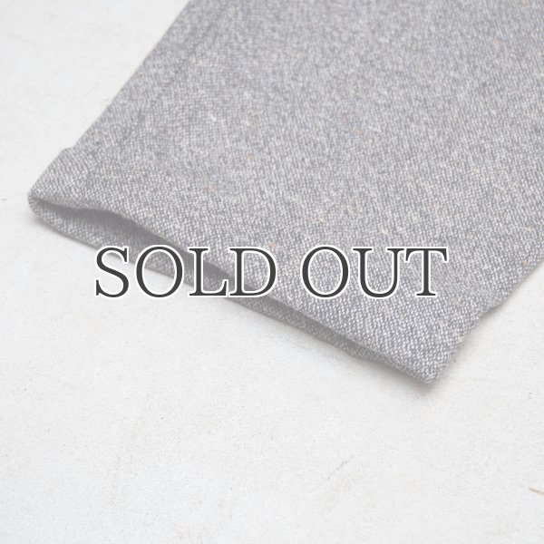 画像12: ネップウールツイードイージーワイドアンクルパンツ / Audience (12)