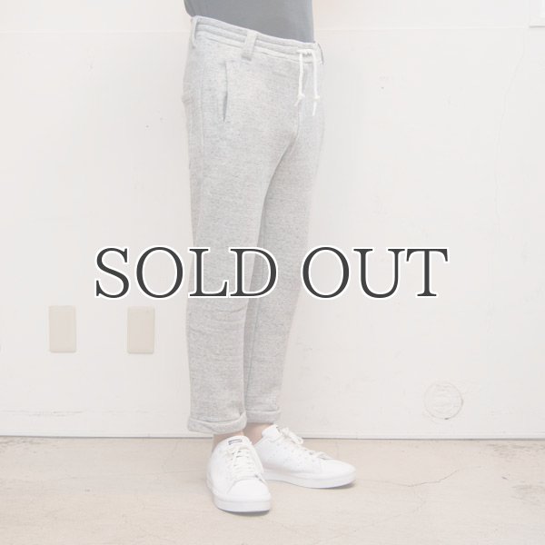 画像6: ソフトウエアー裏毛イージークロップドパンツ【MADE IN JAPAN】『日本製』 / Upscape Audience (6)
