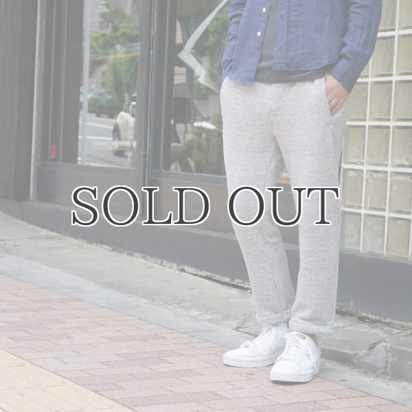 画像8: ソフトウエアー裏毛イージークロップドパンツ【MADE IN JAPAN】『日本製』 / Upscape Audience (8)