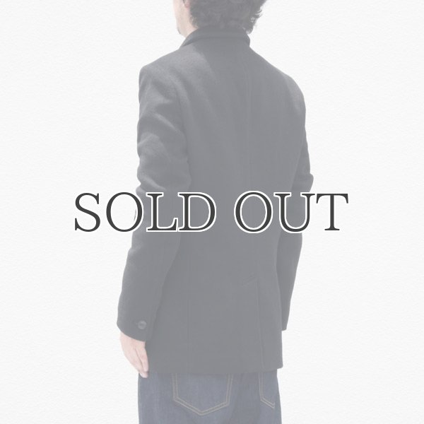 画像7: Wフェイスビーバー3ボタンショートチェスタージャケット 【送料無料】 / Audience (7)