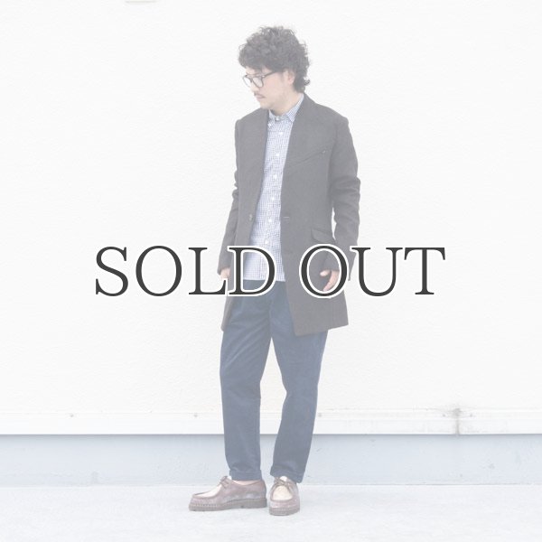 画像5: Wフェイスビーバーノーカラー2Bチェスターコート 【送料無料】 / Audience (5)