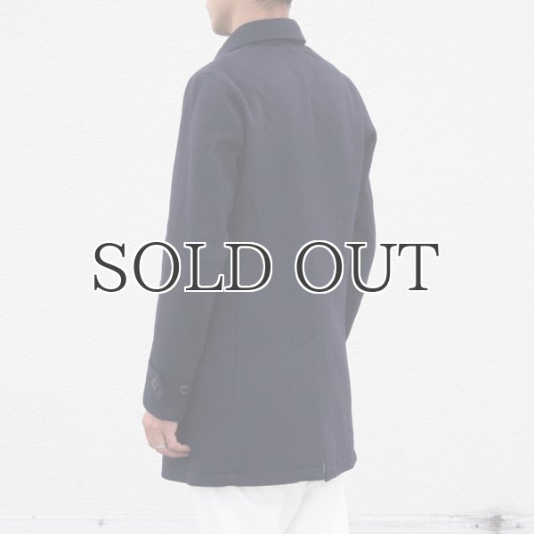 画像7: Wフェイスウールビーバーステンカラーコート 【送料無料】 / Audience (7)