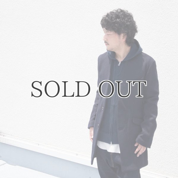 画像9: Wフェイスビーバーノーカラー2Bチェスターコート 【送料無料】 / Audience (9)