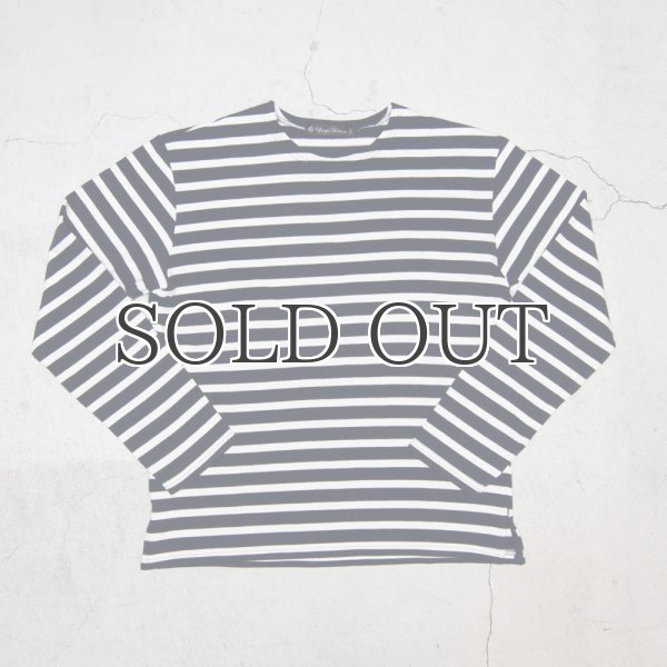 画像9: BSQ度詰ボーダー天竺 クルーネック長袖カットソー [Lady's]【MADE IN JAPAN】『日本製』 / Upscape Audience (9)