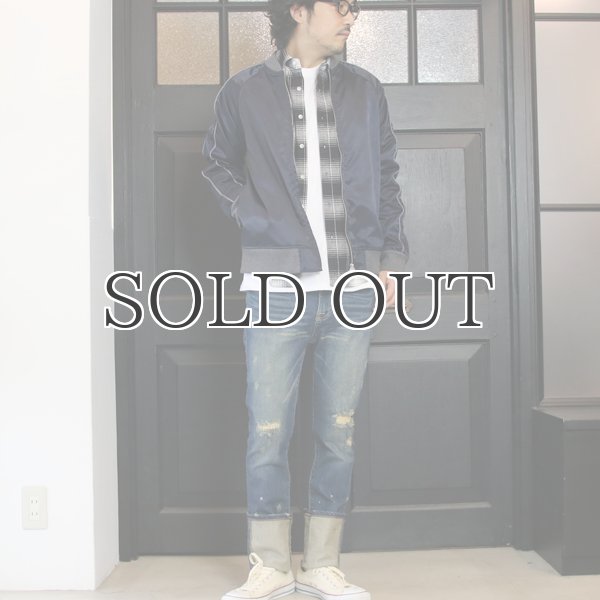 画像4: タイトフィットストレートヴィンテージクラッシュストレッチデニムパンツ  / Audience (4)