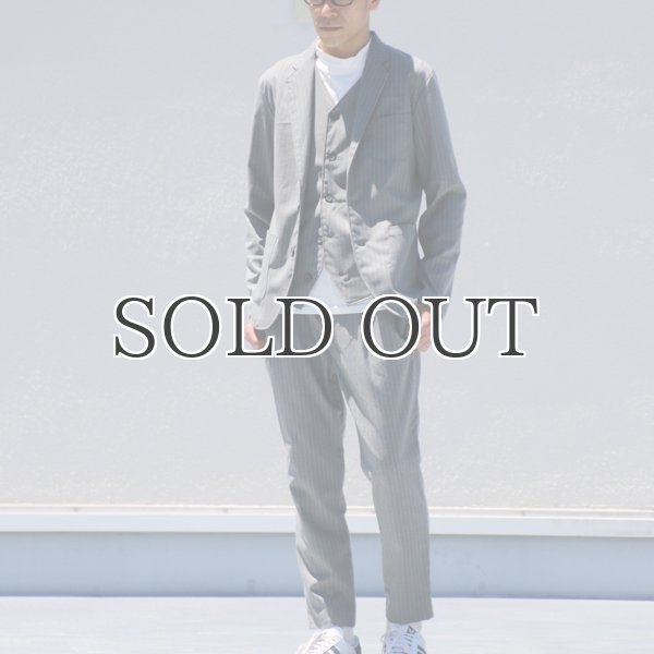 画像12: ウールライクツイルストレッチ 2Bテーラードジャケット【MADE IN JAPAN】『日本製』【送料無料】 / Upscape Audience (12)