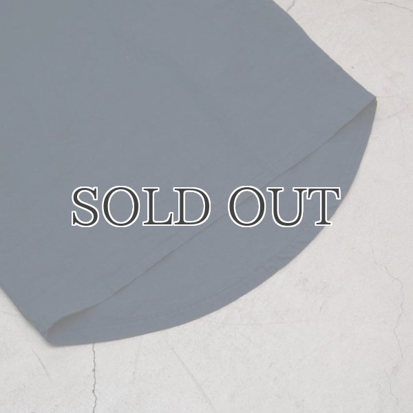 画像10: ソフトリネンコットンキャンバスドロップショルダーノーカラーシャツ5分袖【MADE IN JAPAN】 『日本製』/ Upscape Audience (10)