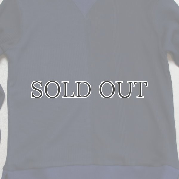 画像16: BOROライク ランダムワッフル ガゼットクルーネックニット【MADE IN JAPAN】『日本製』/ Upscape Audience (16)