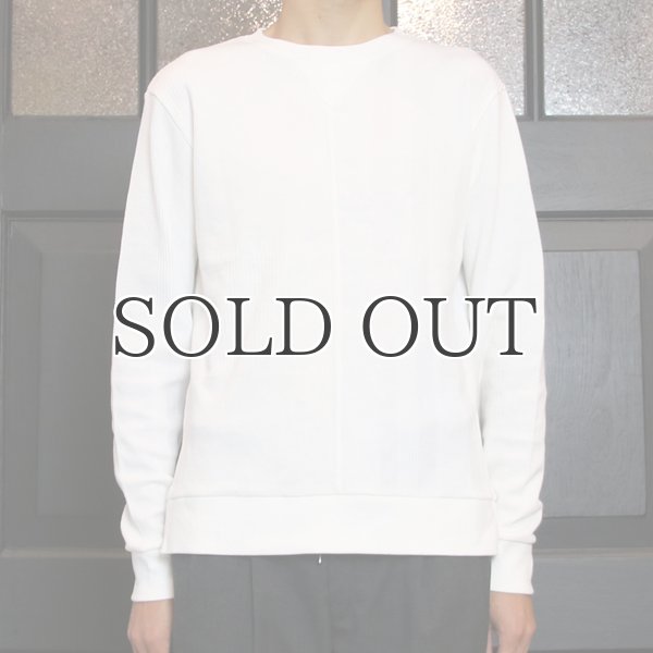 画像17: BOROライク ランダムワッフル ガゼットクルーネックニット【MADE IN JAPAN】『日本製』/ Upscape Audience (17)