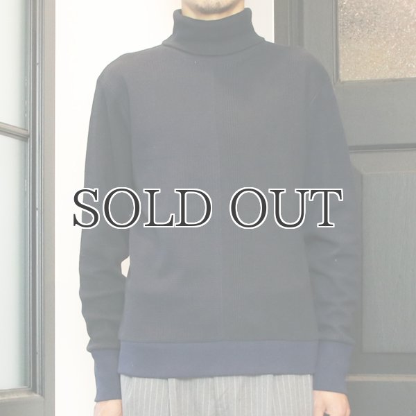 画像12: BOROライク ランダムワッフル タートルネックニット【MADE IN JAPAN】『日本製』/ Upscape Audience (12)