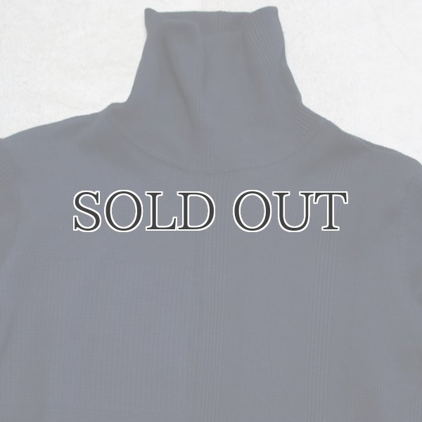 画像17: BOROライク ランダムワッフル タートルネックニット【MADE IN JAPAN】『日本製』/ Upscape Audience (17)