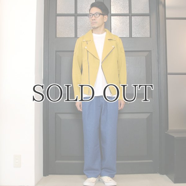 画像6: コーマ裏毛ダブルジップライダースジャケット【MADE IN JAPAN】『日本製』/ Upscape Audience (6)