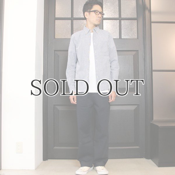 画像8: 綿麻ソフトダンガリーボタンダウン長袖シャツ【MADE IN JAPAN】『日本製』/ Upscape Audience (8)