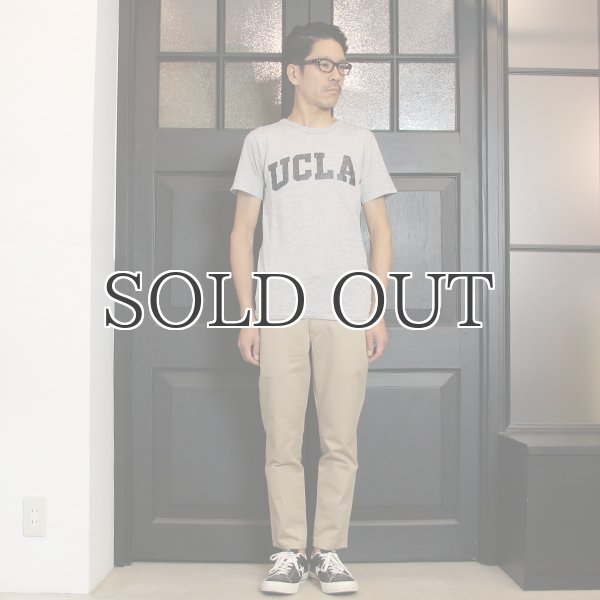 画像8: UCLA "UCLA"日本製ボディクラックプリント半袖Tシャツ / Upscape Audience (8)