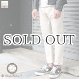 画像: Unbleached（生成）赤耳（セルヴィッチ）デニムアンクル丈パンツ【MADE IN JAPAN】『日本製』【送料無料】 / Upscape Audience