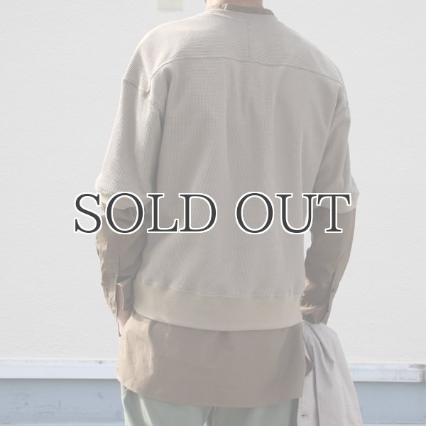 画像10: 度詰ワッフルS/Sビッグスウェット【MADE IN JAPAN】『日本製』/ Upscape Audience (10)