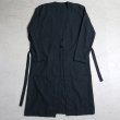 画像17: 【RE PRICE / 価格改定】ソフトリネンコットンキャンバスガウン_Coat【MADE IN JAPAN】『日本製』  / Upscape Audience (17)