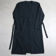 画像17: 【RE PRICE/価格改定】ソフトリネンコットンキャンバスガウン_Coat【MADE IN JAPAN】『日本製』  / Upscape Audience (17)