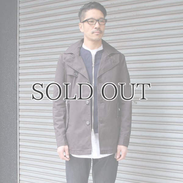 画像4: 硫化コンパクトヘリンボーンシングルトレンチコート 【送料無料】 【RE-STOCK】 / Audience (4)