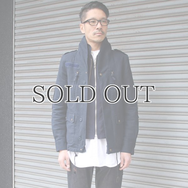 画像8: コットンリネンヘリンボーンへちま襟F-2ジャケット 【送料無料】 / Audience (8)