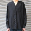 画像20: Vネックバンドカラーテンセル長袖_Shirts【MADE IN JAPAN】『日本製』/ Upscape Audience (20)