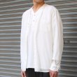 画像13: Vネックバンドカラーテンセル長袖_Shirts【MADE IN JAPAN】『日本製』/ Upscape Audience (13)