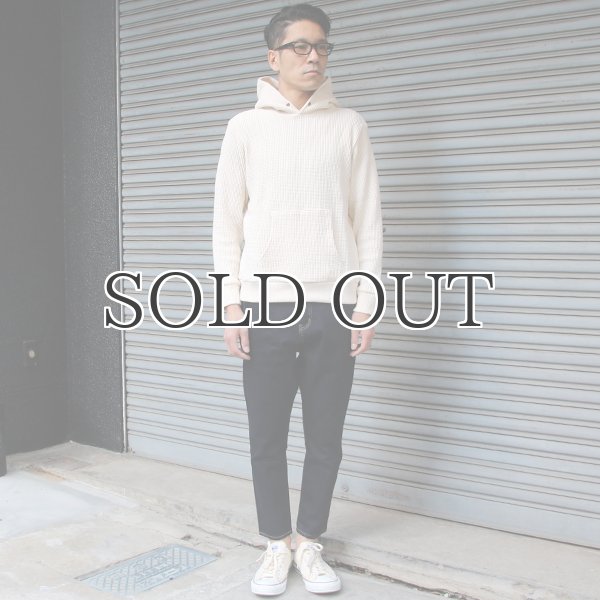 画像9: 【RE PRICE/価格改定】ビッグワッフルプルオーバーフードパーカ【MADE IN JAPAN】『日本製』 / Upscape Audience (9)